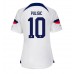 Förenta staterna Christian Pulisic #10 Replika Hemma matchkläder Dam VM 2022 Korta ärmar